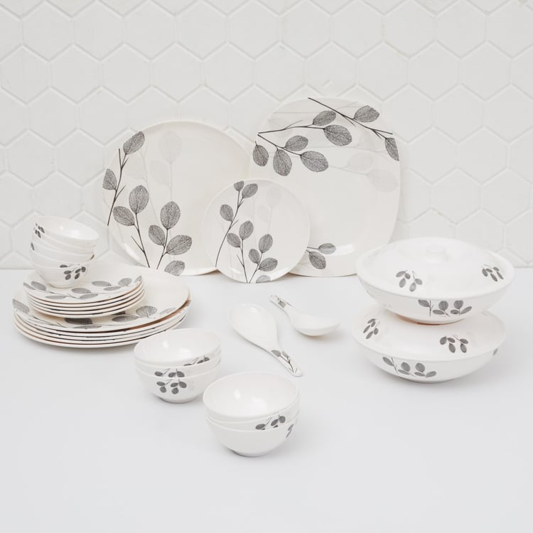 Victor Printed 31-Piece Dinner Set