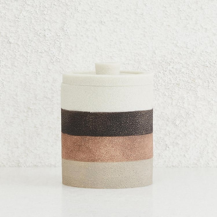 Marshmallow Polyresin Cotton Jar