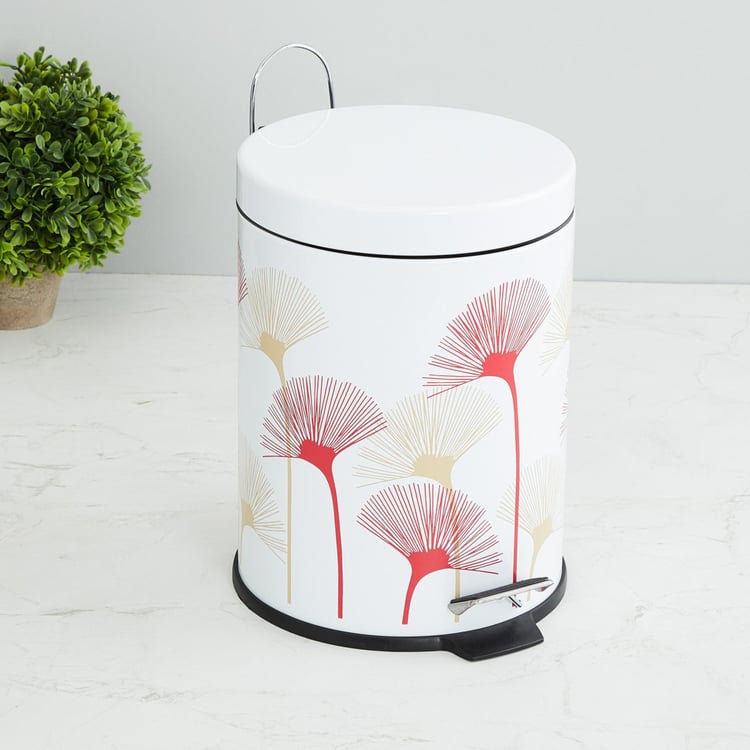 Dustbin Print Buy Hudson Floral Print Dust Bin - 5L from Home Centre at just INR 999.0