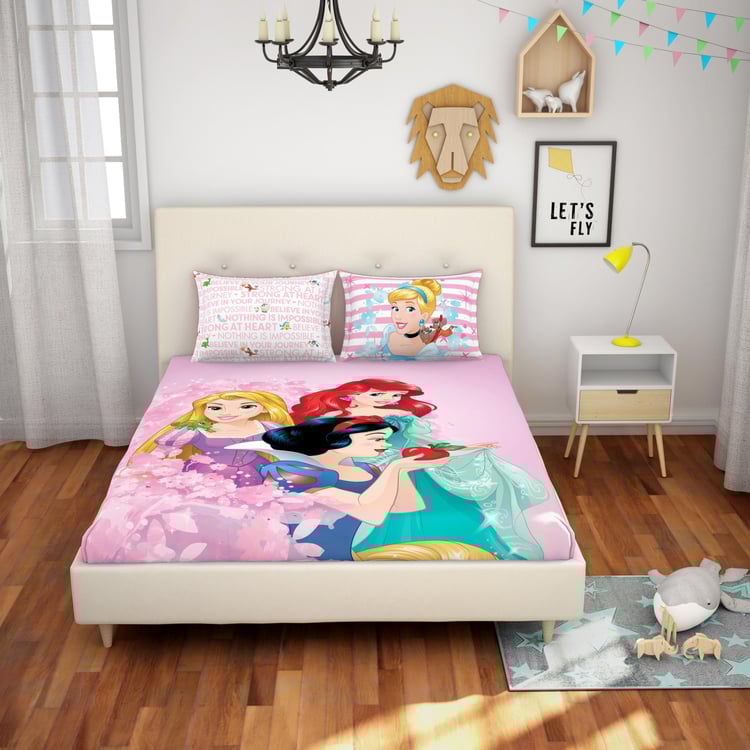 SPACES Essentials Disney Print 3-Pc. Double Bedsheet Set- 228 X 274 cm