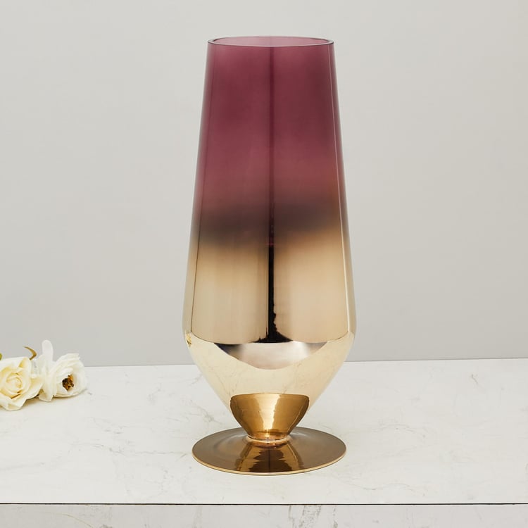 Splendid Round Glass Vase