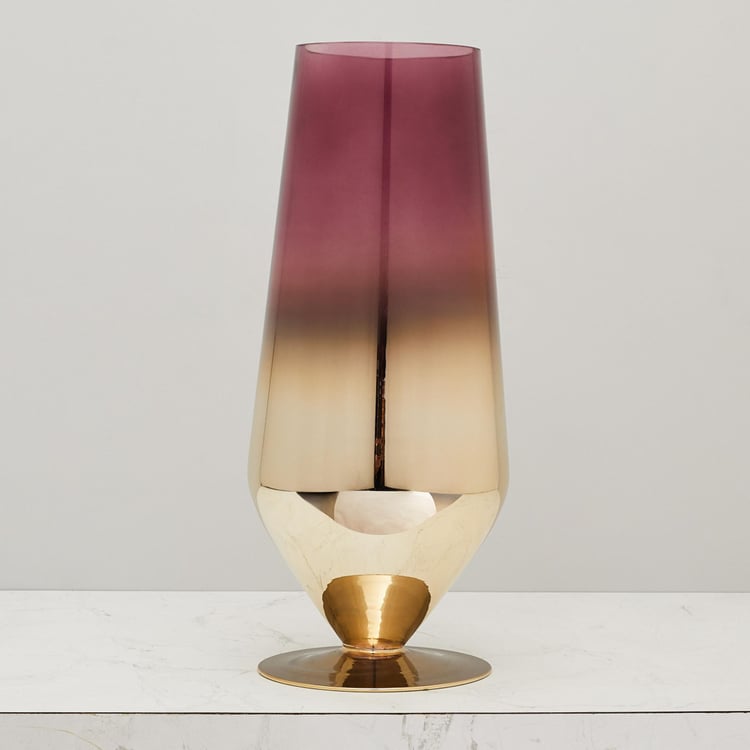 Splendid Round Glass Vase