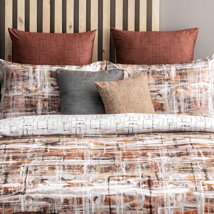 D'DECOR Fusion Printed Cotton Bedding Set-3 pcs.