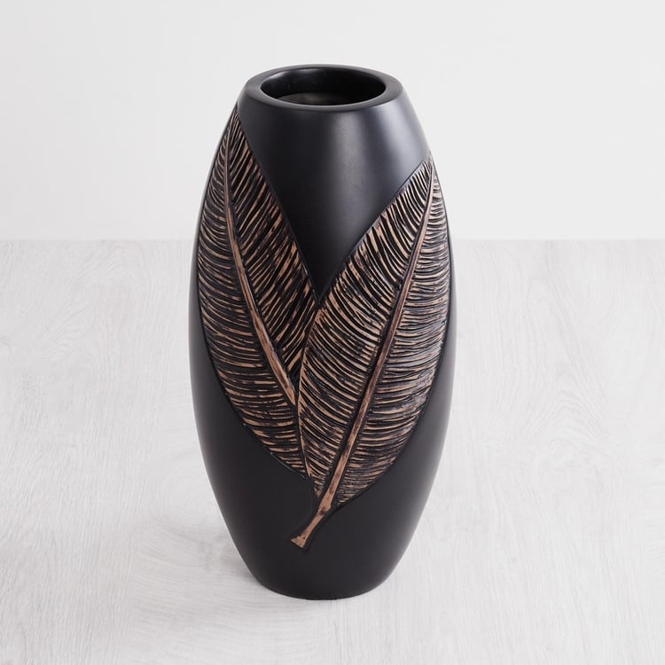 Splendid Leaf Accent Vase