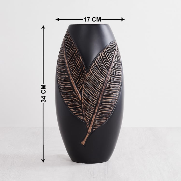 Splendid Leaf Accent Vase