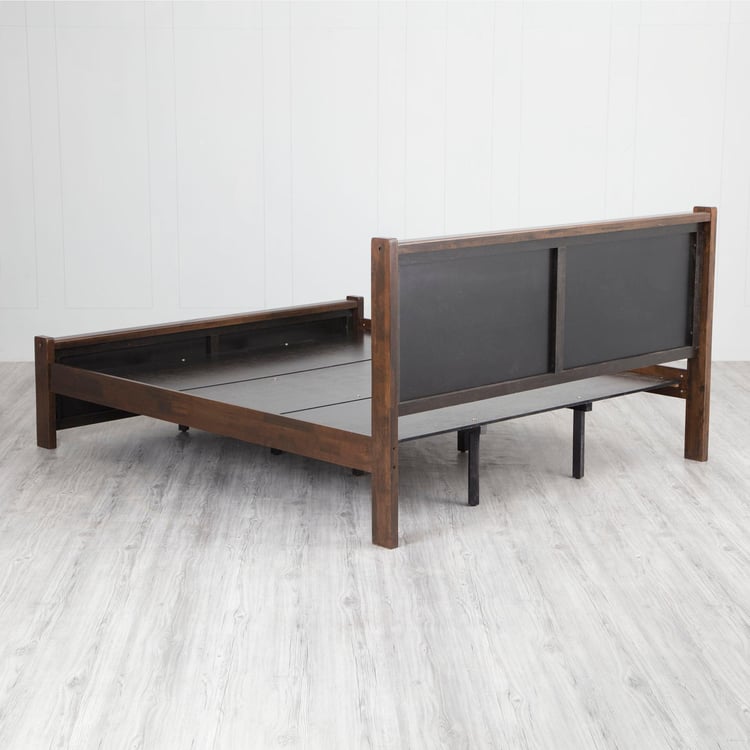 Cresta Queen Size Bed - Brown