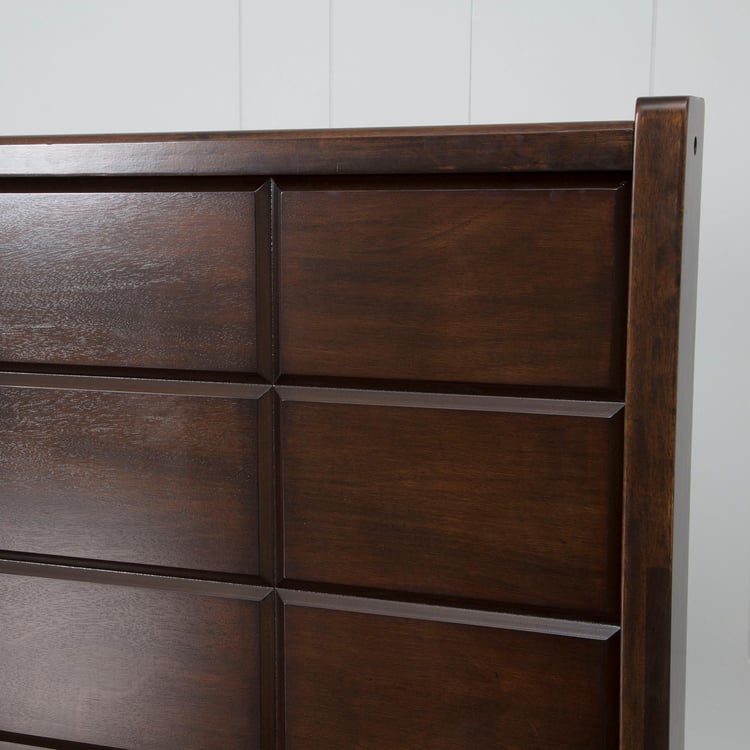 Cresta Queen Size Bed - Brown