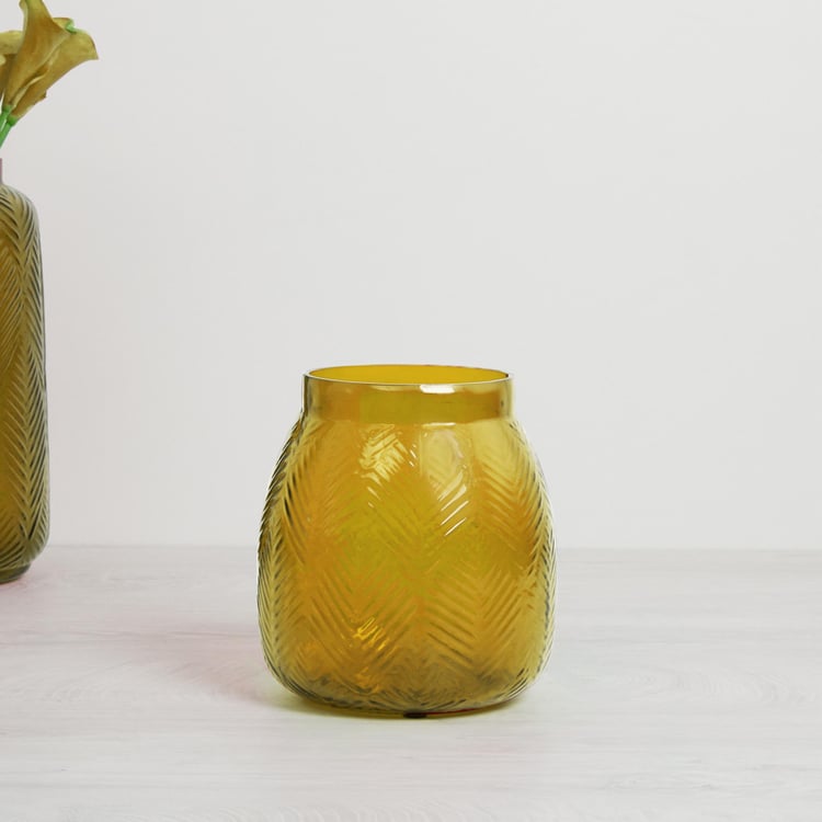 Bentley Textured Round Vase