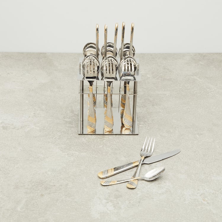 FNF Hanging Cutlery Set - Set of 24 Pcs.