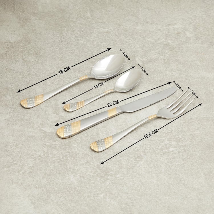 FNF Hanging Cutlery Set - Set of 24 Pcs.