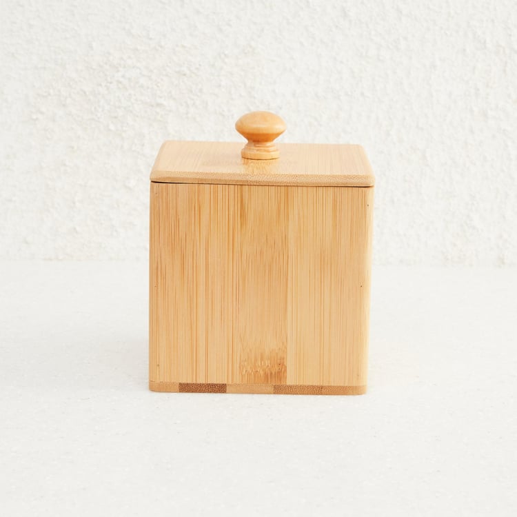 Medley Bamboo Jar with Lid