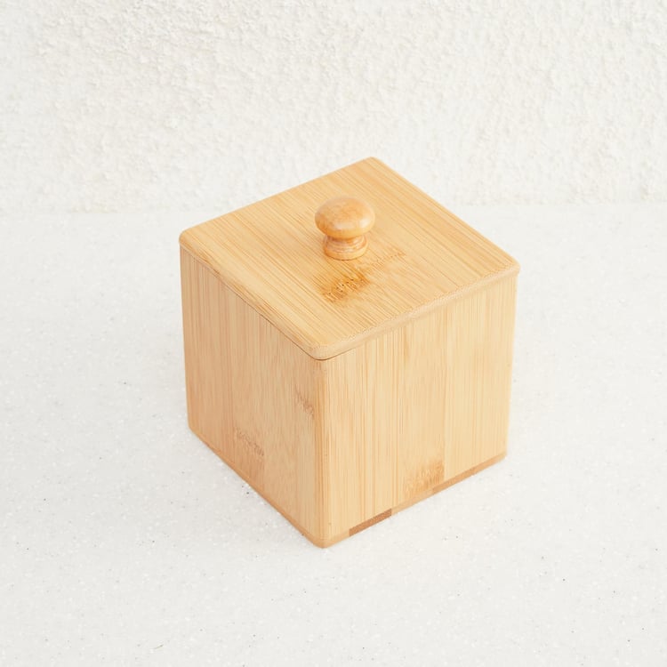 Medley Bamboo Jar with Lid