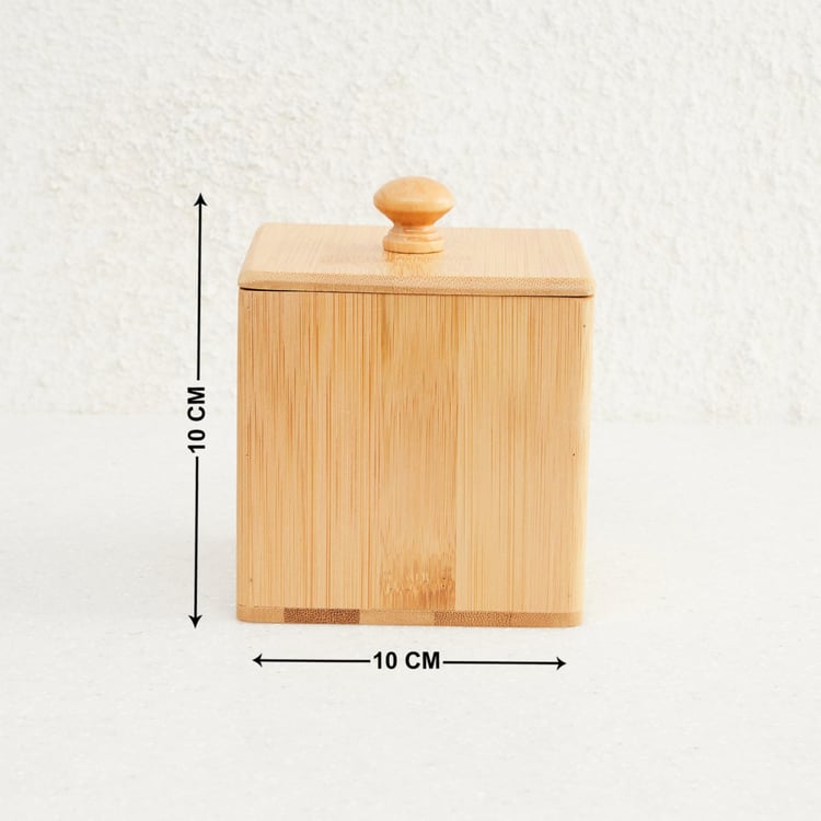 Medley Bamboo Jar with Lid