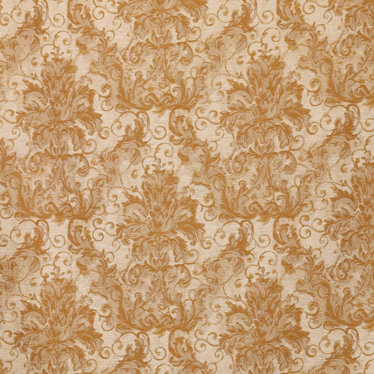 Matrix Floral Print Semi-Blackout Window Curtain-135 x 160 cm