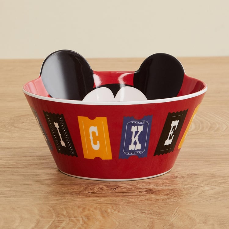 Disney Mickey Print Special Edition 5 Piece Dinner Set