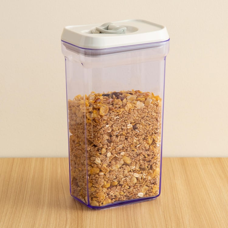 Palestine-Austin Rectangular Storage Jar with Lid - 1700ml