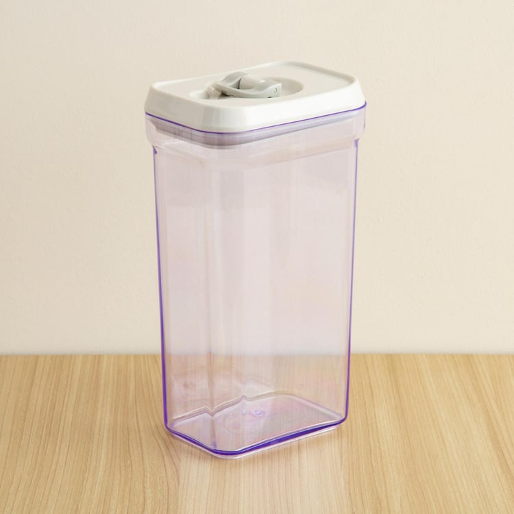 Palestine-Austin Rectangular Storage Jar with Lid - 1700ml