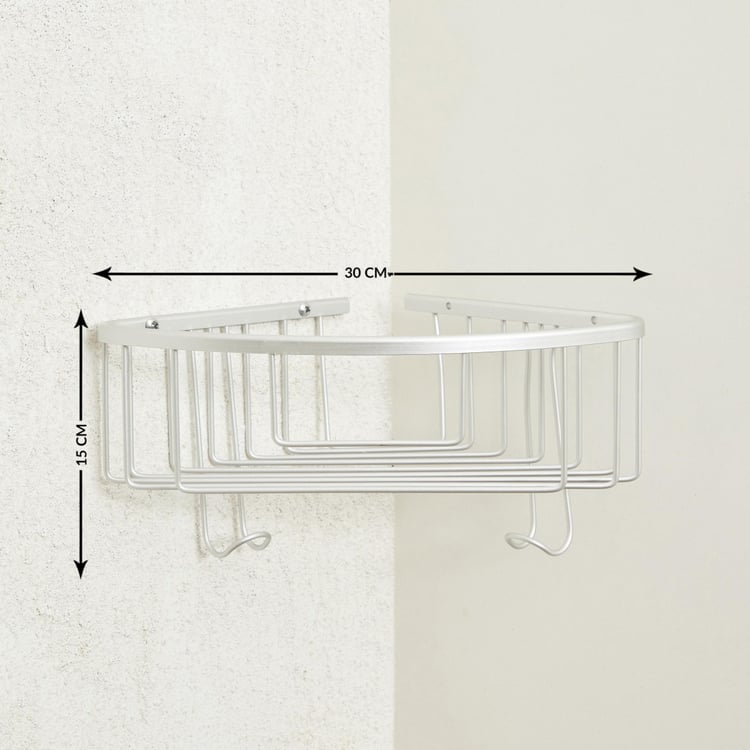 Orion Aluminium Triangle Corner Shower Caddy