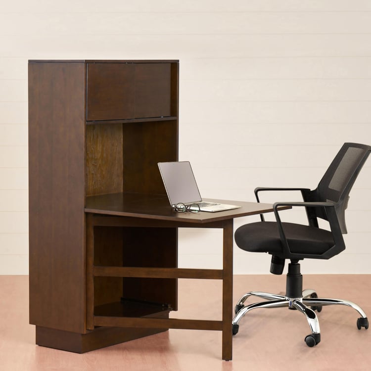 Butterfly Storage Cabinet With Drop Leaf Table