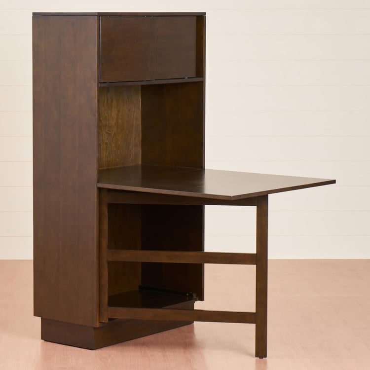Butterfly Storage Cabinet With Drop Leaf Table