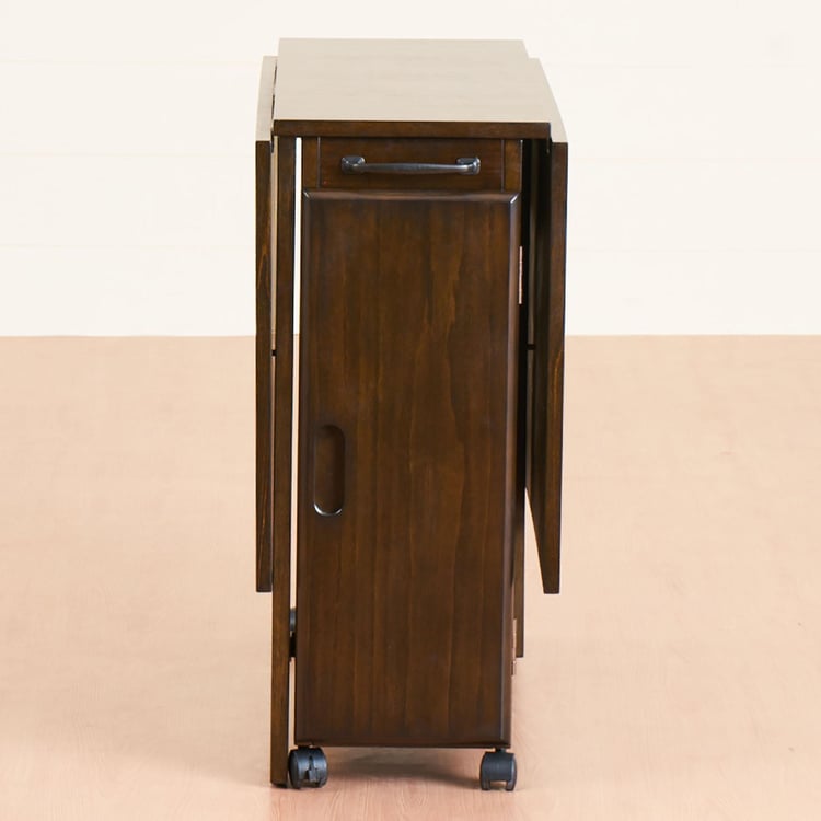 Butterfly 4-Seater Rectangular Table with Basket Storage