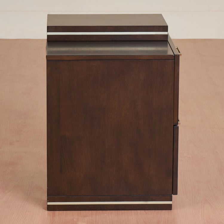Valencia Drawer Storage Night Stand - Brown