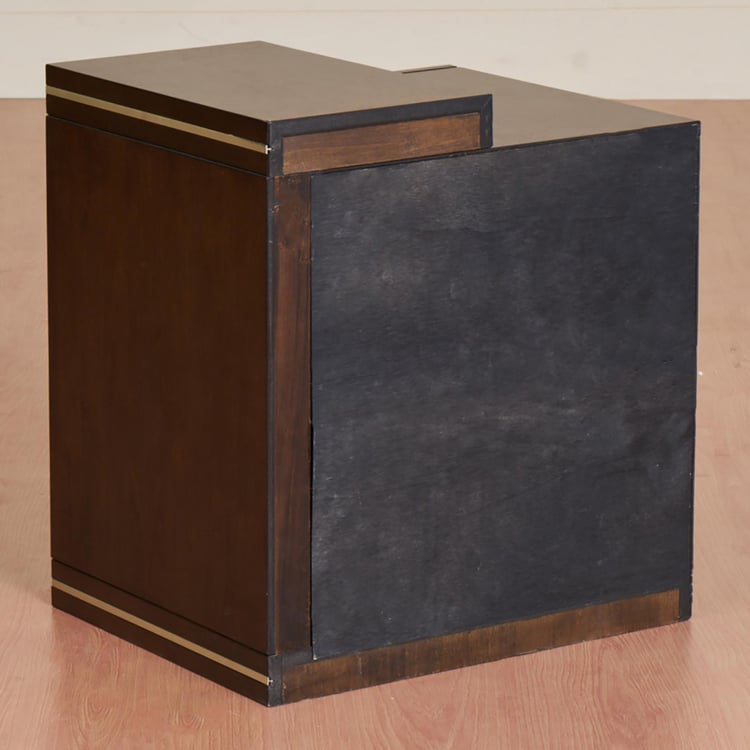 Valencia Drawer Storage Night Stand - Brown