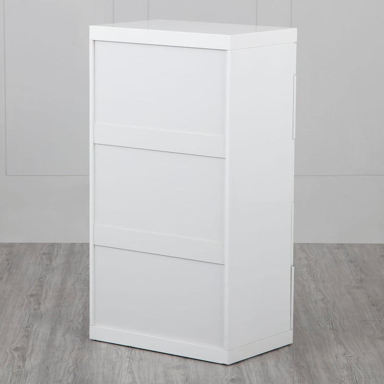 Alps Chest of 5 Drawers - White