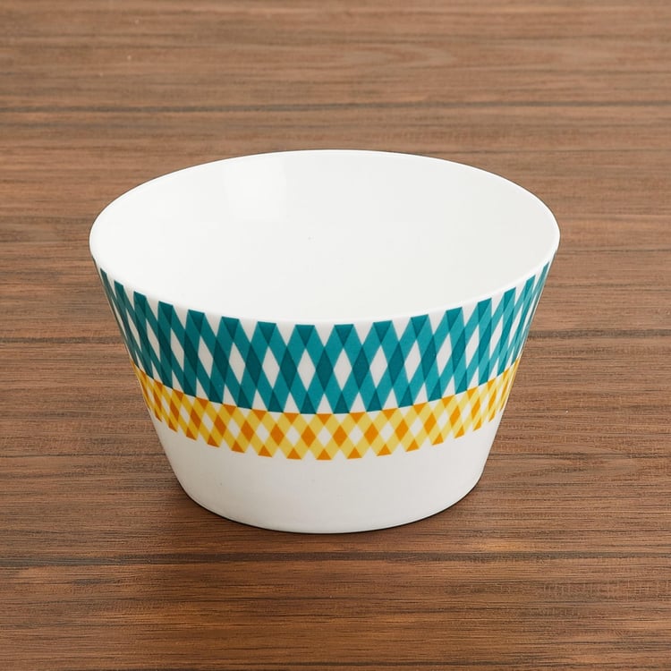 Mandarin Printed Bone China Bowls - Set Of 3 Pcs.