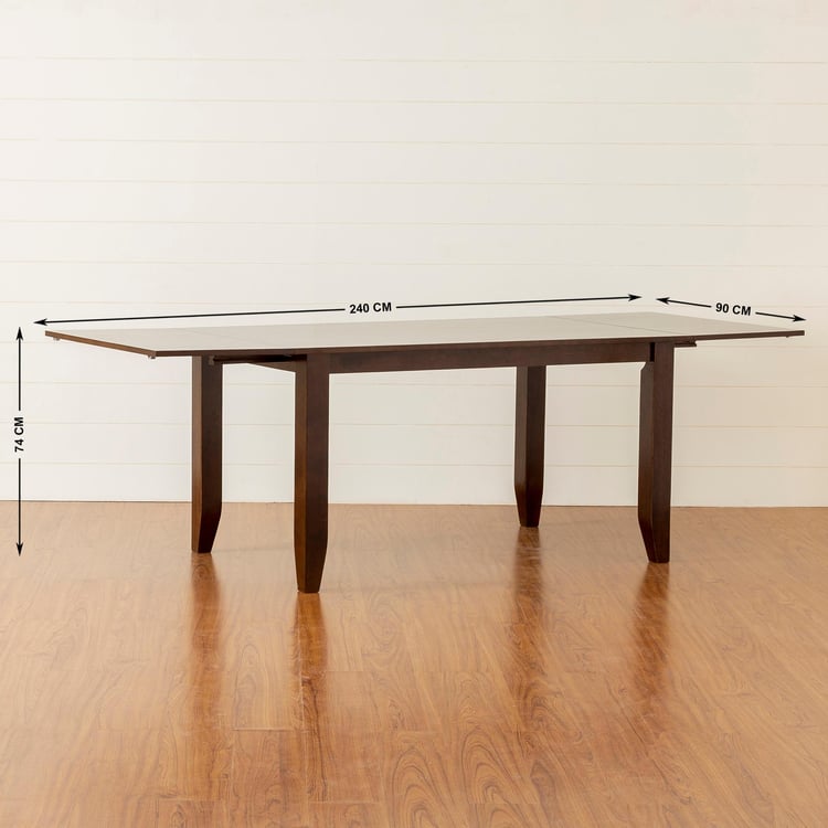 Butterfly 4-6-8 Extension Dining Table