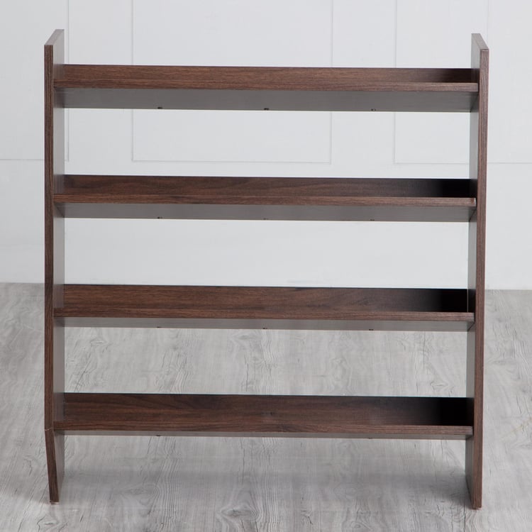 Lewis 16 Pairs Shoe Rack - Brown