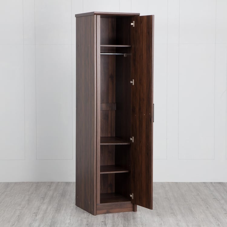 Lewis Nxt 1-Door Wardrobe - Brown