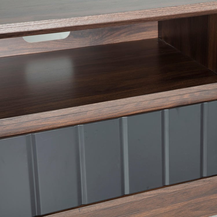 Lewis PU Paper Finish TV Unit - Brown