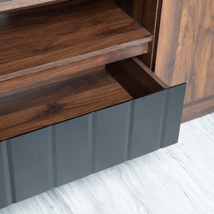 Lewis PU Paper Finish TV Unit - Brown