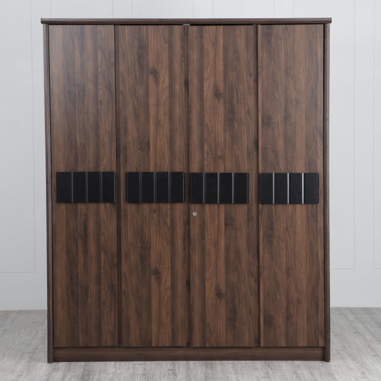 Lewis Nxt 4-Door Wardrobe - Brown