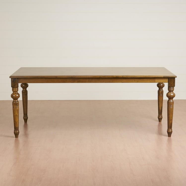 Tagetes 6-Seater Dining Table - Brown