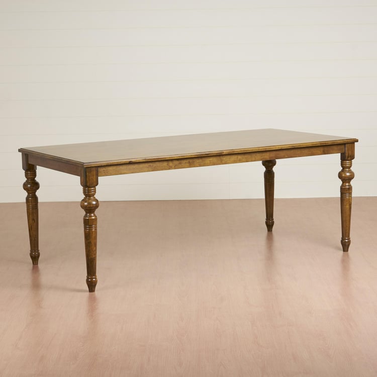 Tagetes 6-Seater Dining Table - Brown