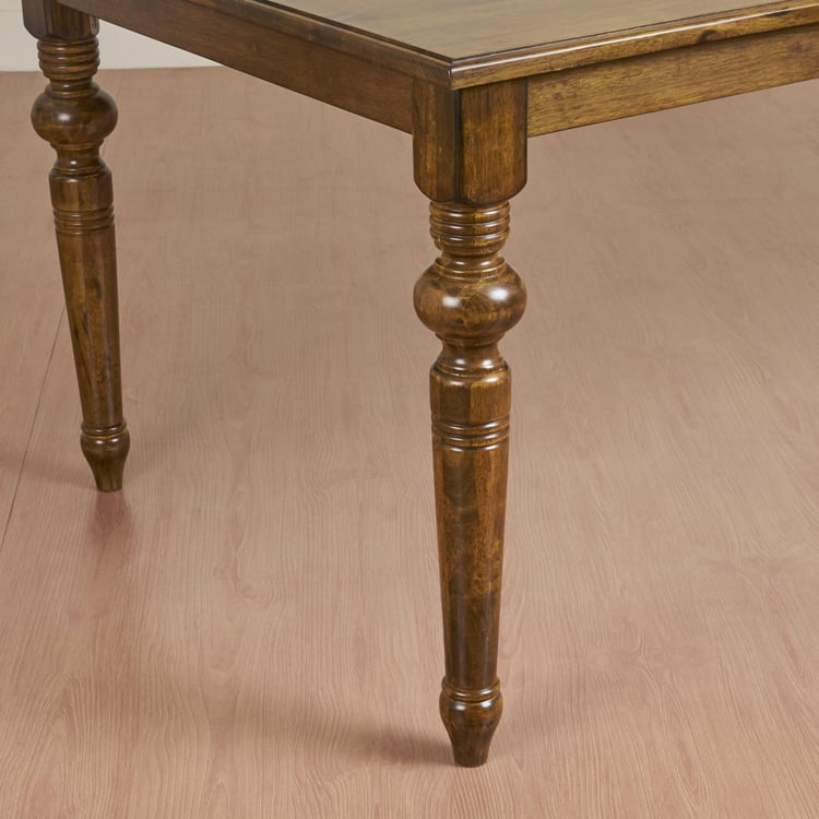 Tagetes 6-Seater Dining Table - Brown