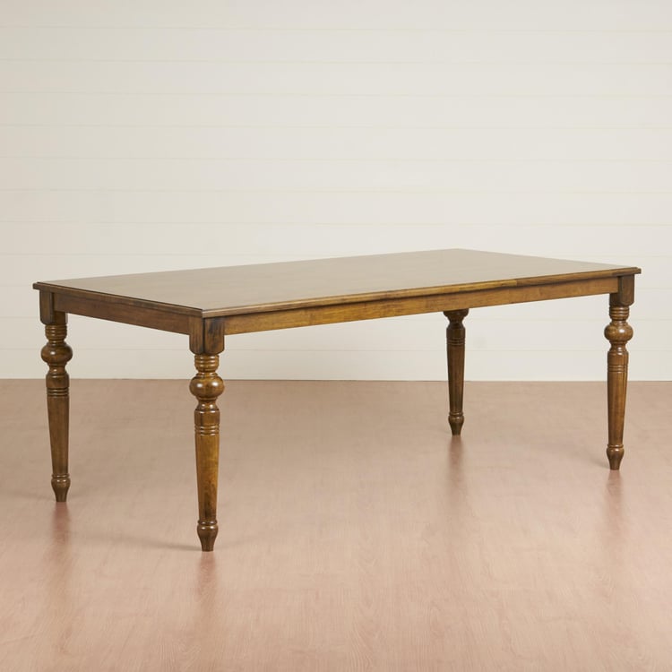 Buy Tagetes 8-Seater Dining Table - Brown-Without Chair from Home ...