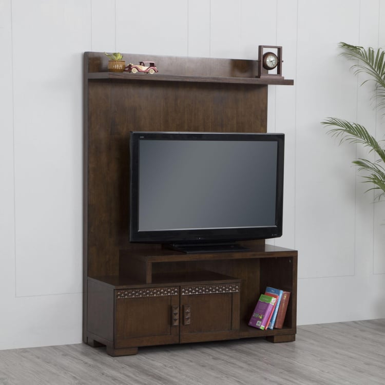 Rio TV Unit with Storage - Brown