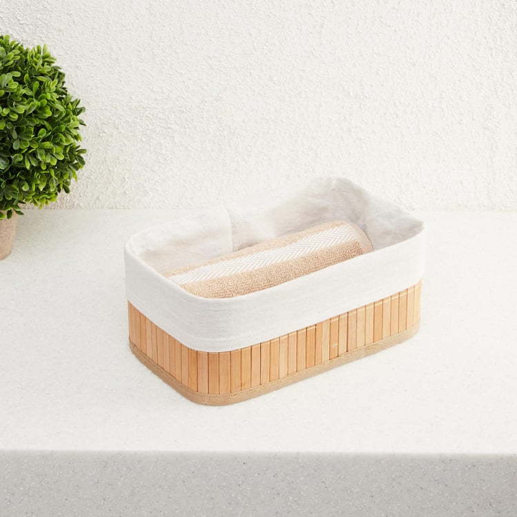 Wilton Bamboo Storage Basket