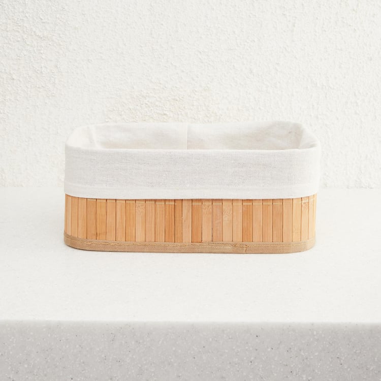 Wilton Bamboo Storage Basket