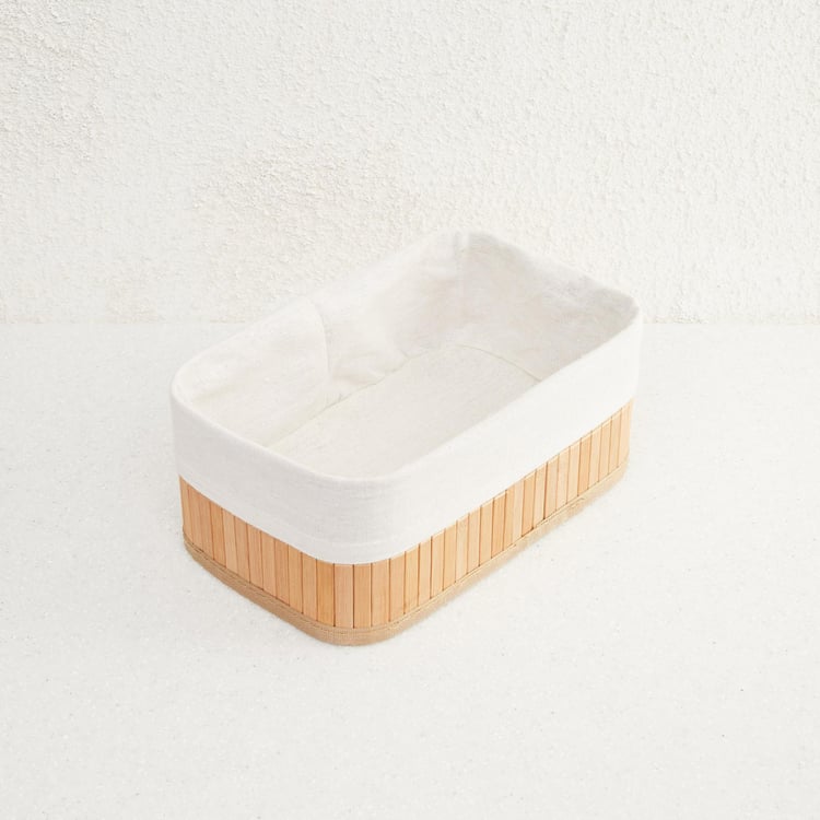 Wilton Bamboo Storage Basket