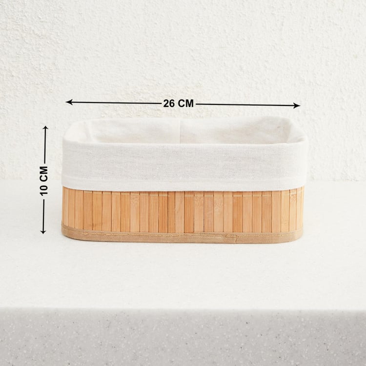 Wilton Bamboo Storage Basket