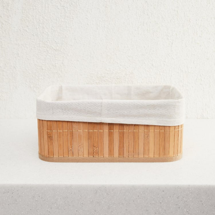 Wilton Bamboo Foldable Laundry Basket