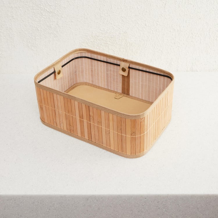 Wilton Bamboo Foldable Laundry Basket