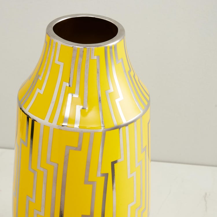 Splendid Printed Round Vase
