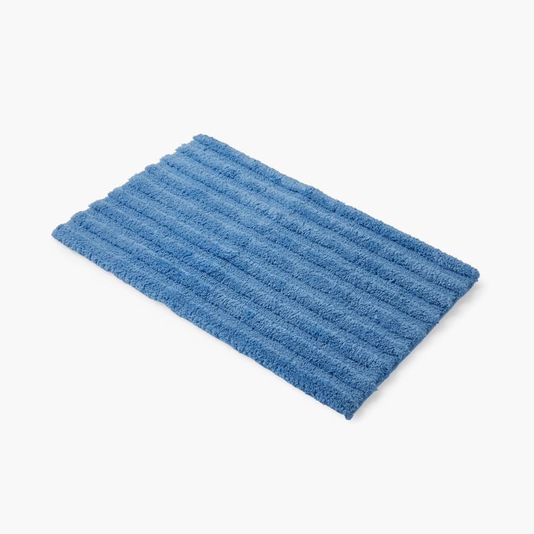 Spaces Large Size Swift Dry Ribbed Anti-Slip Bath Mat - 50 X 80 Cm