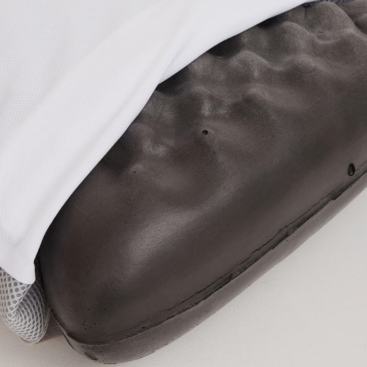 Slumber Charocal Solid Memory Foam Memory Foam Pillow