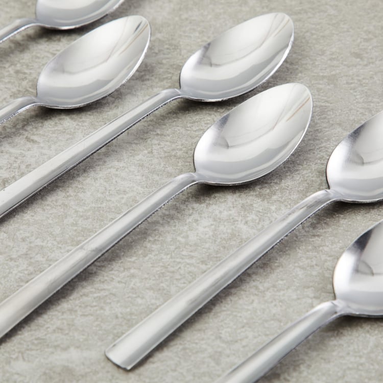 Medleys Set of 6 Stainless Steel Dinner Spoons